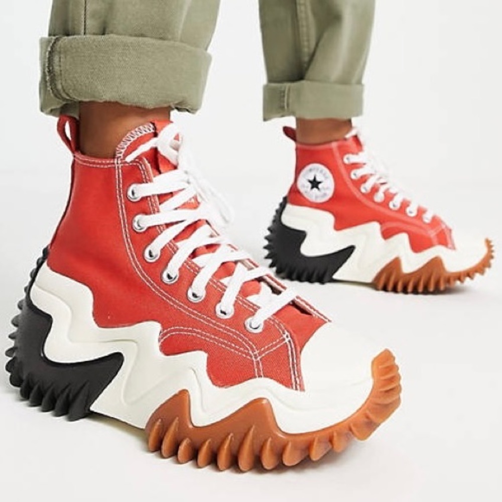 CONVERSE A01174C Run Star Motion CX Platform Unisex Hi-top Sneakers M9 W10.5